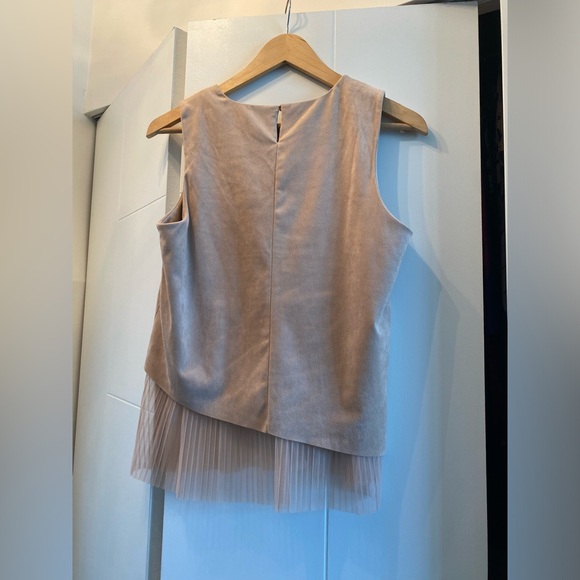 Suede top - size M - Picture 2 of 4